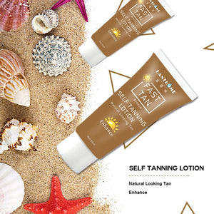 Lanthome Body Bronze Natural Bronzer Sunscreen Self Sun Tanning Enhance Lotion Tanning Cream Tanner Lotion Skin Darken TSLM2