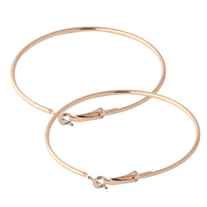 Fashion Big Hoop Earrings 2019 Hot Sale Geometric Statement Earring For Women Hypoallergenic Gold Silver Round Ear Rings Jewelry