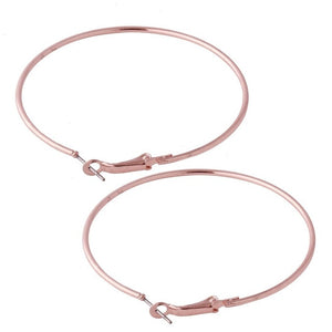 Fashion Big Hoop Earrings 2019 Hot Sale Geometric Statement Earring For Women Hypoallergenic Gold Silver Round Ear Rings Jewelry
