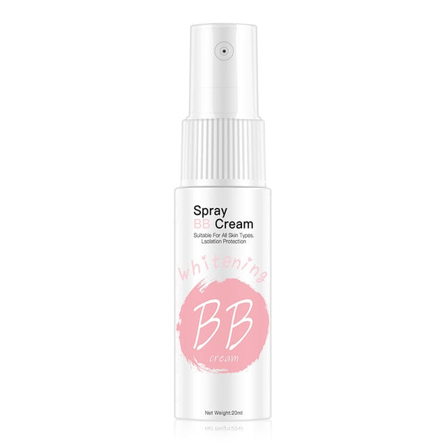 Spray BB Cream Concealer Brighten Whitening Moisturizing Base Face Foundation Makeup Beauty Skin Care 20ml Korean Cosmetic