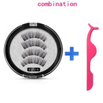 Load image into Gallery viewer, MB Magnetic eyelashes with 4 magnets Mink eyelashes natural long with applicator faux cils magnetique False Lashes extension
