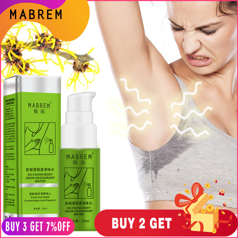 MABREM Body Odor Sweat Deodor Perfume Spray For Man and Woman Removes Armpit Odor and Sweaty Lasting Aroma Skin Care Spray 20ml