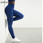 Load image into Gallery viewer, Womens Clothing Sexy High Waist  Gym Leggings Sport Rave  Slim fit Leggings Push Up Solid Color Hip Temperament Leggings
