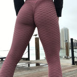Load image into Gallery viewer, 2020 New Bumps Style Leggings Put Hip Fold Elastic High Waist Legging Breathable Slim Pants
