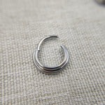 Load image into Gallery viewer, 16G Implant Grade Titanium ASTM F136 Hot Sexy New Hinged Segment Ring Body Jewelry for Septum Helix Ear Piercings
