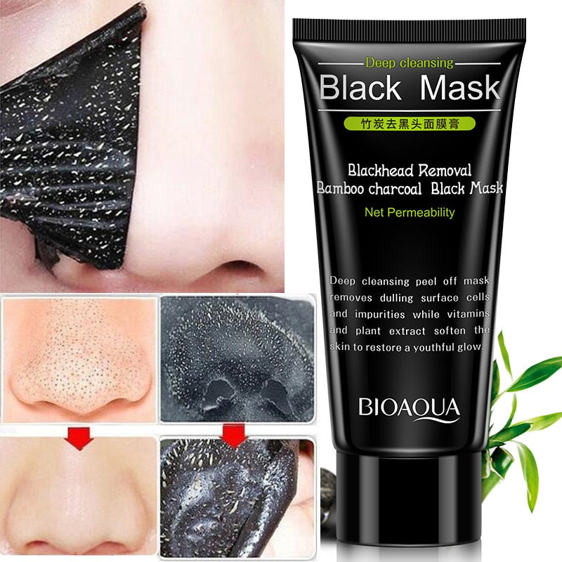 Makeup Set Black Head Remover Nose Masks Deep Cleansing Pore Strip Peeling Face Care Acne Treatment Blackhead